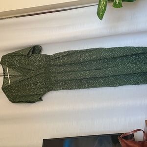 Olive green jumpsuit